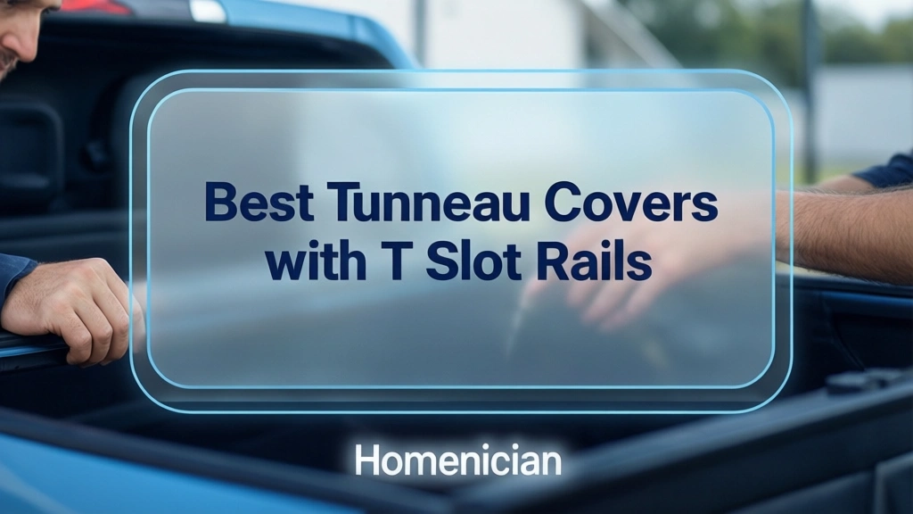 Best Tonneau Covers with T Slot Rails