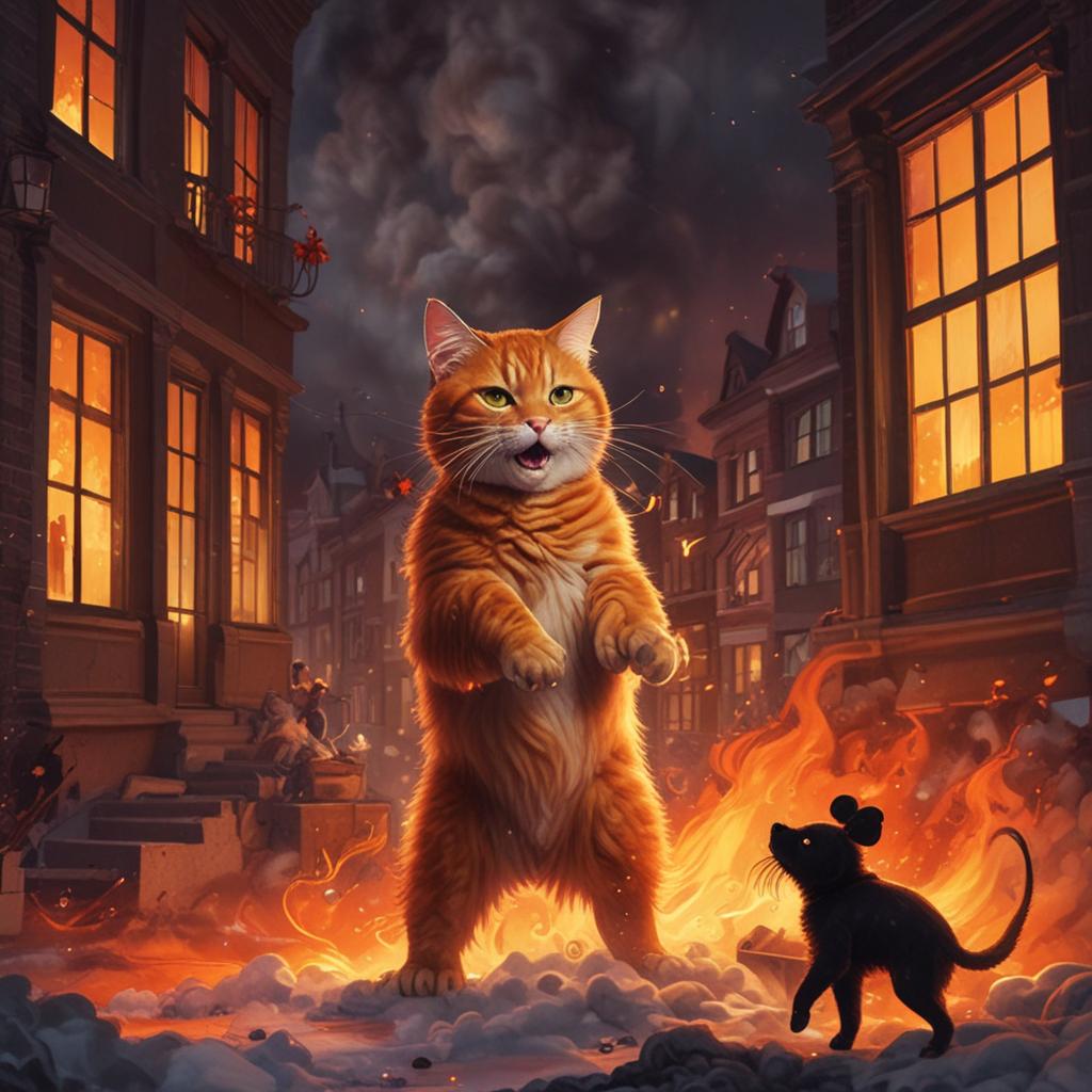 Kisah Inspiratif: Kucing Peliharaan yang Menjadi Pahlawan di Tengah Kebakaran Rumah