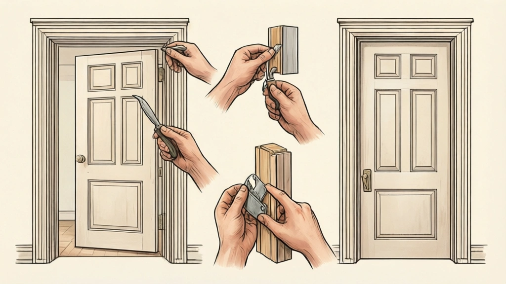 How to Finish a Doorway Without a Door