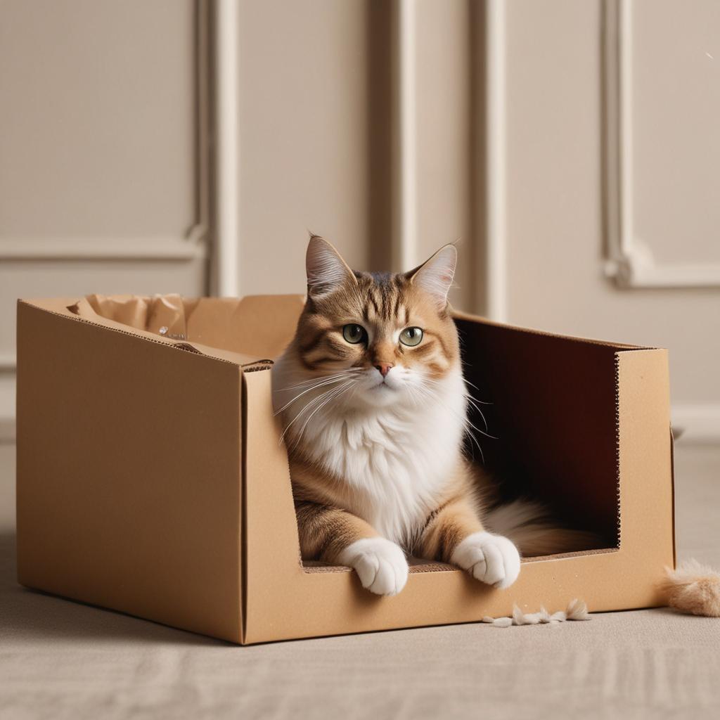 Mengapa Kucing Menyukai Kotak Kardus Lebih dari Tempat Tidur Mewah?