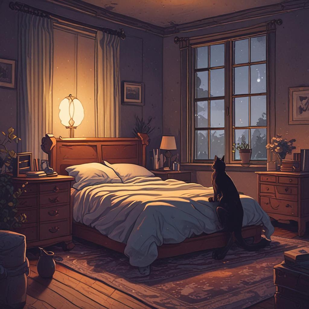 Menguak Misteri Kucing yang Selalu Terlihat Mengawasi Pemiliknya Saat Tidur