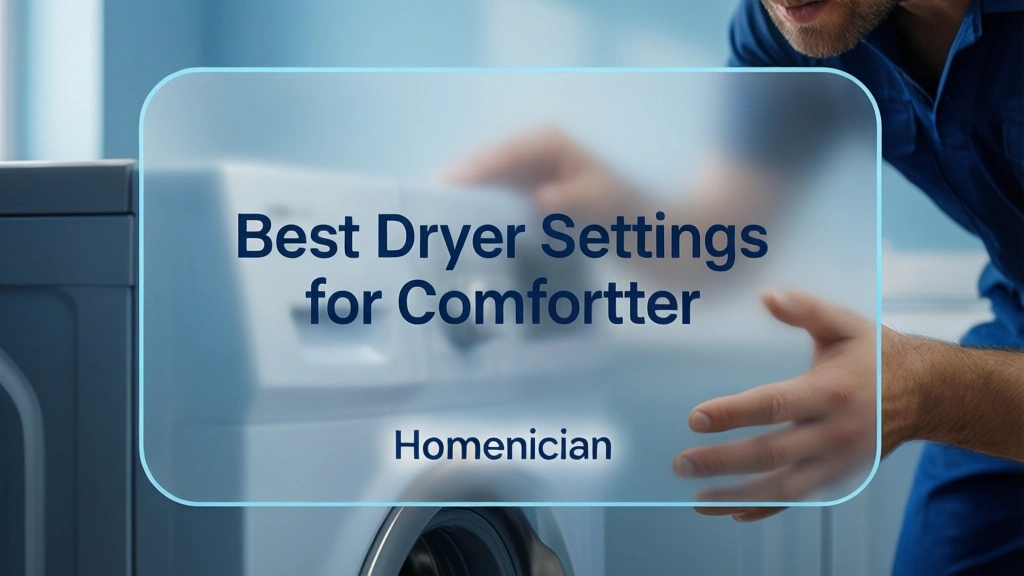Best Dryer Settings for Comforter Best Dryer Settings for Comforter